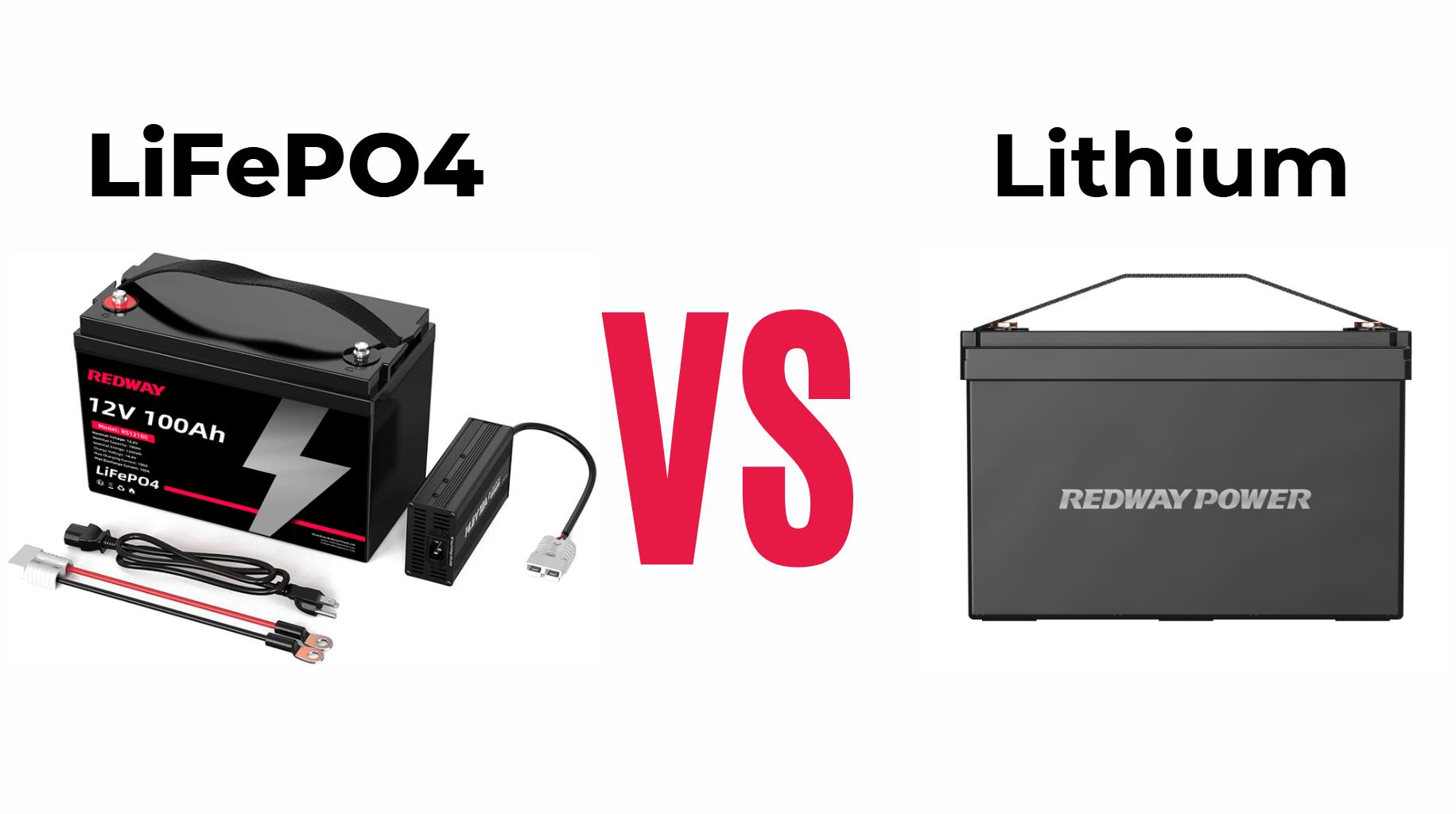 Which is better LiFePO4 or lithium battery?